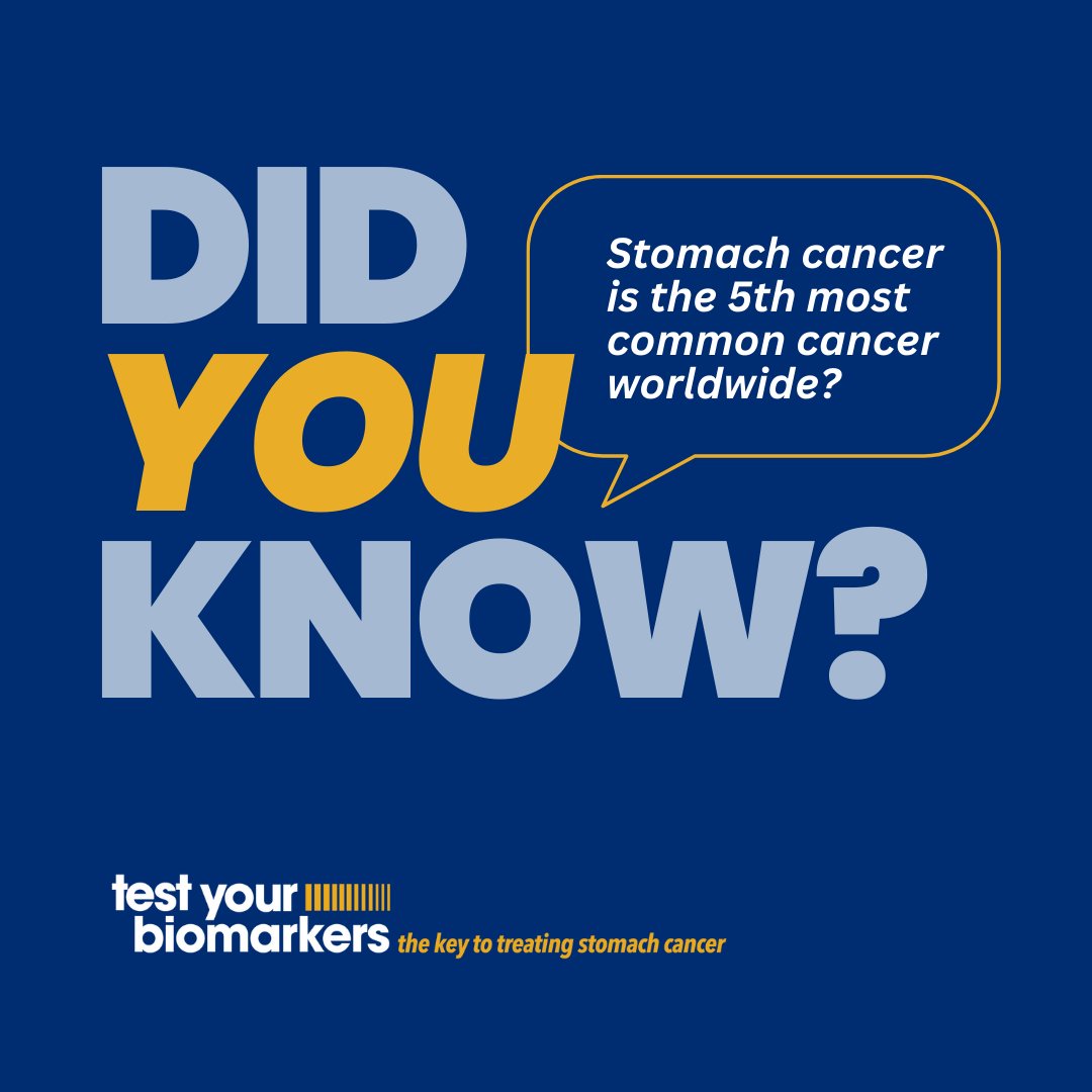Test Your Biomarkers is a collaborative effort where researchers, oncologists, patients, advocacy groups, and caregivers are dedicated to providing newly diagnosed stomach cancer patients with accurate biomarker information, helping them make the right treatment decisions.