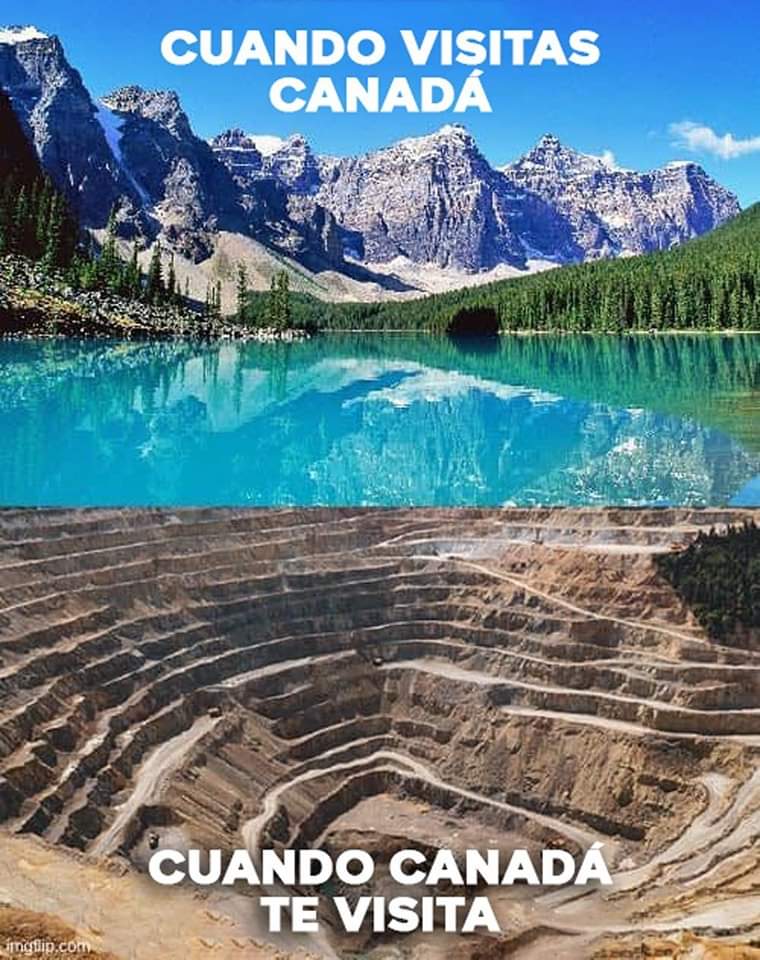 ¿Que las empresas gringas y canadienses respetan las leyes ambientales y laborales? 

¡Por favor! 😂