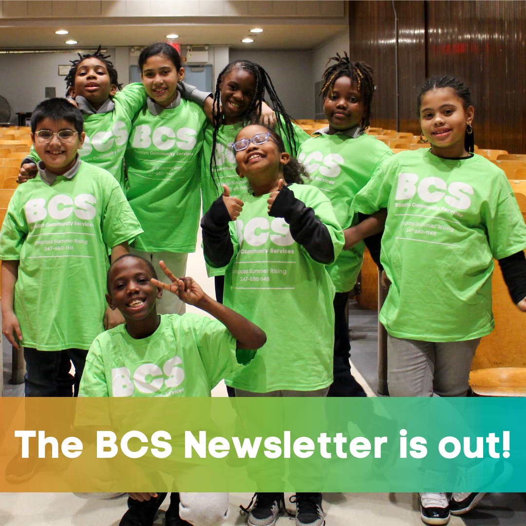 Head to bit.ly/3WJvNtg to learn what’s new at BCS!

#wearebcs #newsletter #newsletternyc #news #newsnyc #nonprofit #brooklyn #newyorkcity #nonprofitnyc #nonprofitbrooklyn #humanservicesnyc