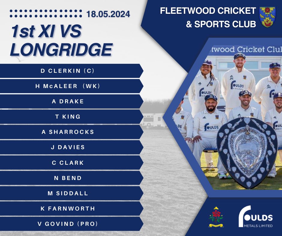 fleetwoodcc's tweet photo. Selection for the weekend!🐟 https://t.co/sZMwHvO0UD