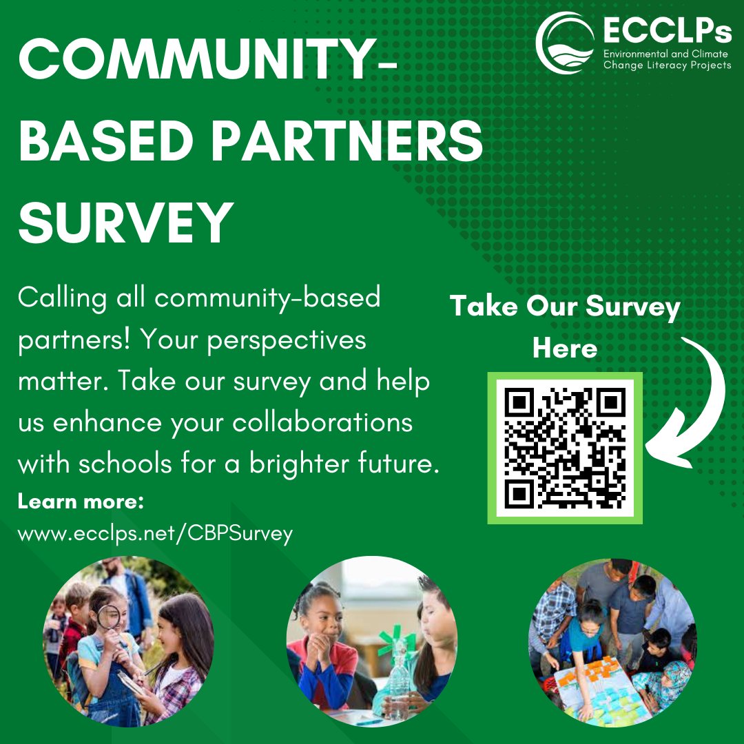 📢 Calling all Community-Based Partners! We value your perspective and want to learn from your experiences. Take our survey to share your insights ! 👉 Scan the QR code or use the link below to access the survey and contribute to our collective efforts: bit.ly/ECCLPSCBPSURVEY