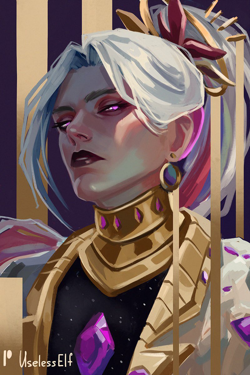 Useless_Elf's tweet photo. I am #Chaos 
I am everything 

#Hades2 https://t.co/5ax4qVPC5H