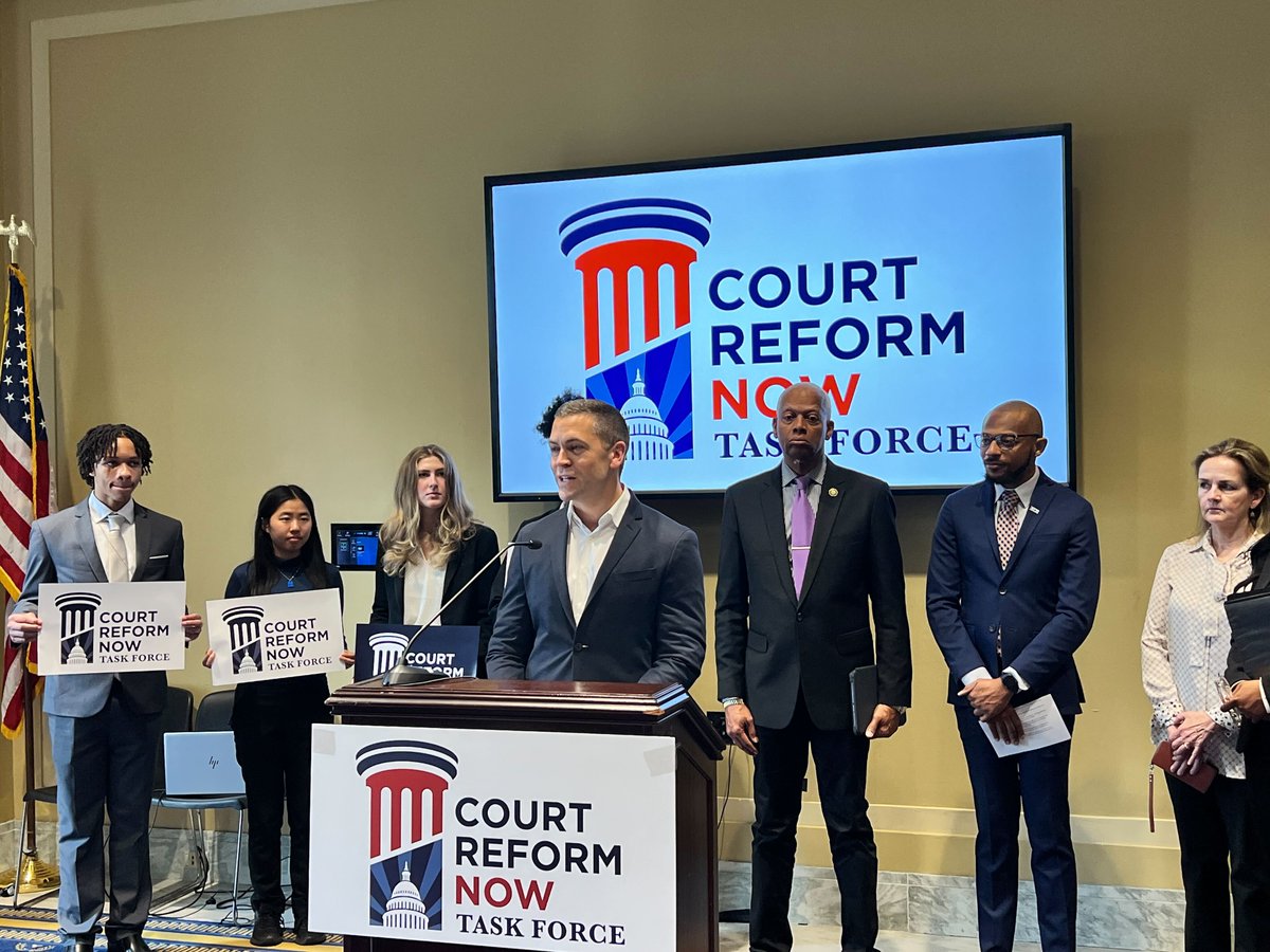 'The right-wing majority on the Supreme Court is unaccountable, unethical, and unchecked in their attacks on our fundamental freedoms. The good news is that the American people are not taking these scandals and these rulings sitting down.' @SeanEldridge #CourtReformNow