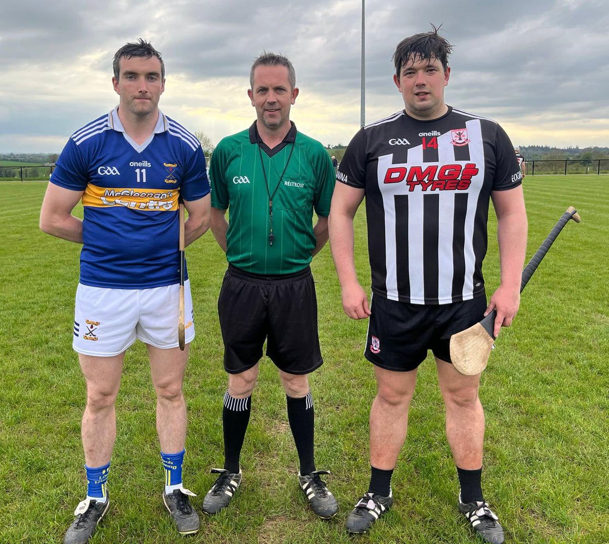 🏑Paddy Mc Cormack Cup Full time score: 🏆 Middletown Na Fianna 2-18 Ceide Lamh Dhearg 2-16 Captains Matta Carvill and Conor Corvan. Referee Barry Winters #ClubToTheCore