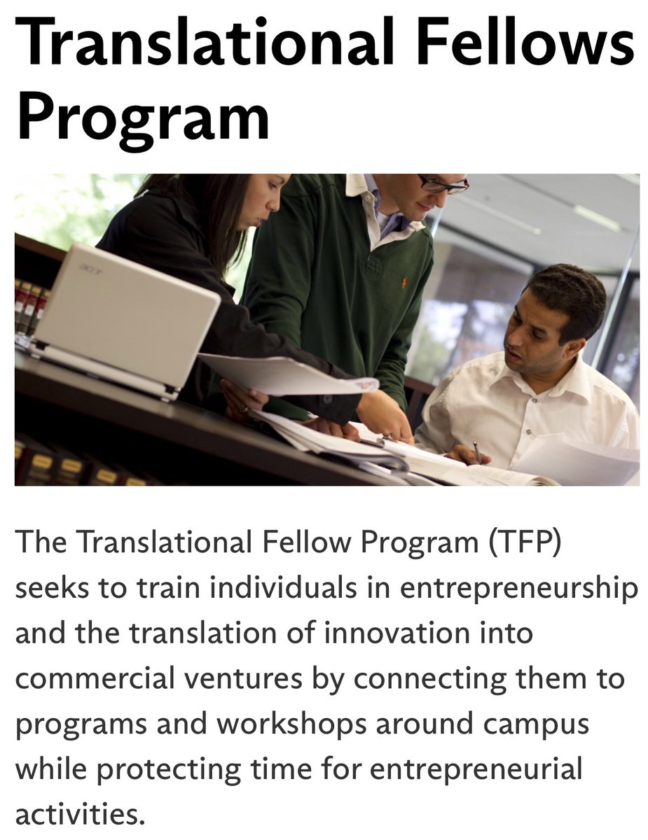 Applications for the <a href="/CTSC_NorthernOH/">CTSC of Northern Ohio</a> Translational Fellows Program 2024-2025 Cohort are now open until July 31, 2024. Open for postdoctoral researchers and graduate students at participating institutions in Northern Ohio.

Happy to be co-leading this program, let me know if you