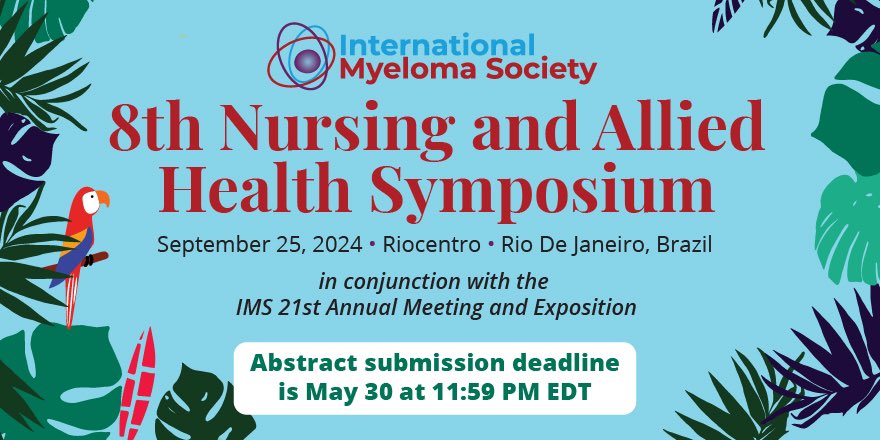 Nursing & Allied Health #IMS2024 submit 👇👇🦜🦜see u there @mmamynurse @Bethfaiman @TiffanyRic48662 @domenica76 @AndreaDPreston1 @Orla_McCourt