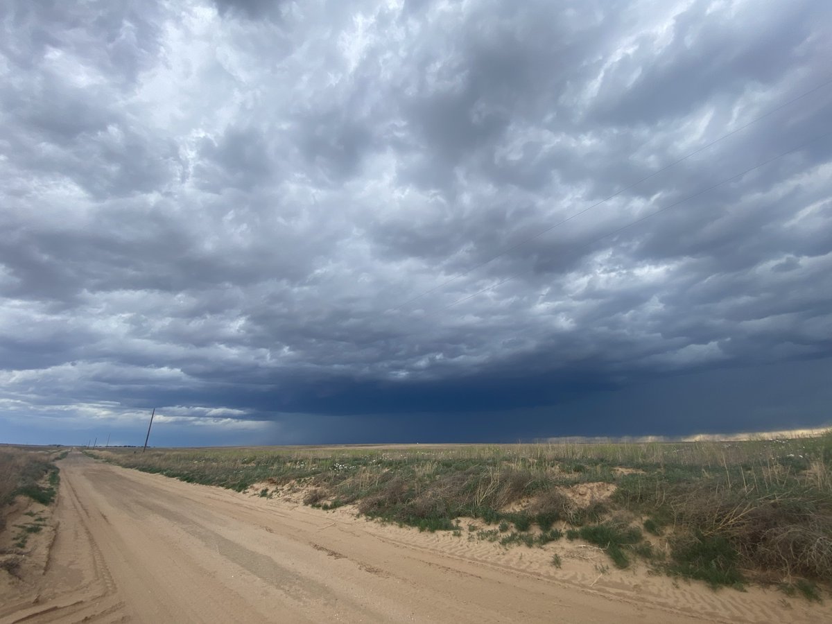 Supercell over Texline, TX #nmwx #txwx