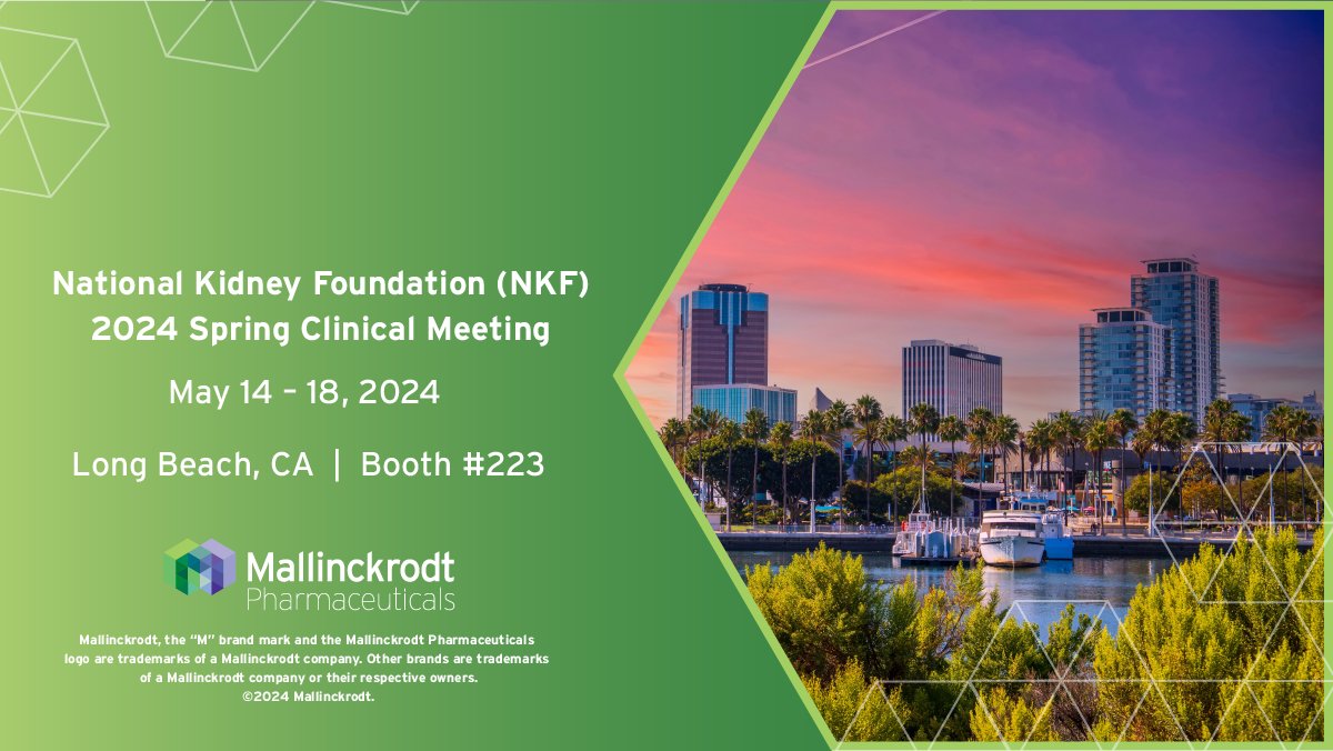Looking forward to connecting with colleagues @NKF Spring Clinical Meeting. Stop by and explore our booth. #SCM24 #KidneyHealth