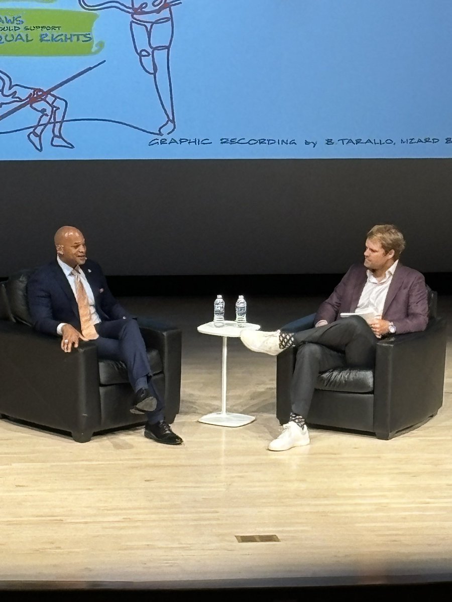 Closing detail from @AspenInstSports #ProjectPlay Summit: @iamwesmoore just announced that Maryland will become the first state in the country to formally sign on to the Children’s Bill of Rights in Sports. “If you believe in young people, you have to create vehicles for them.”