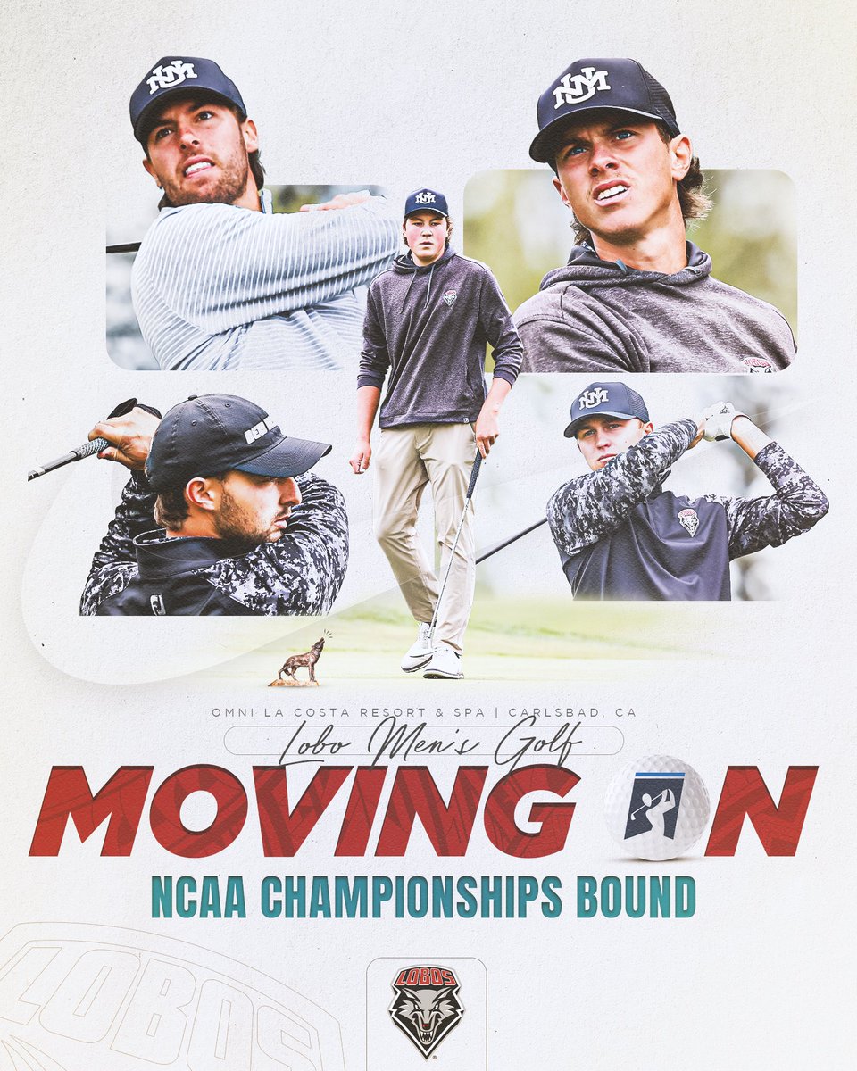 Headed back to the #NCAAGolf Championship!! See you next week in California! #GoLobos