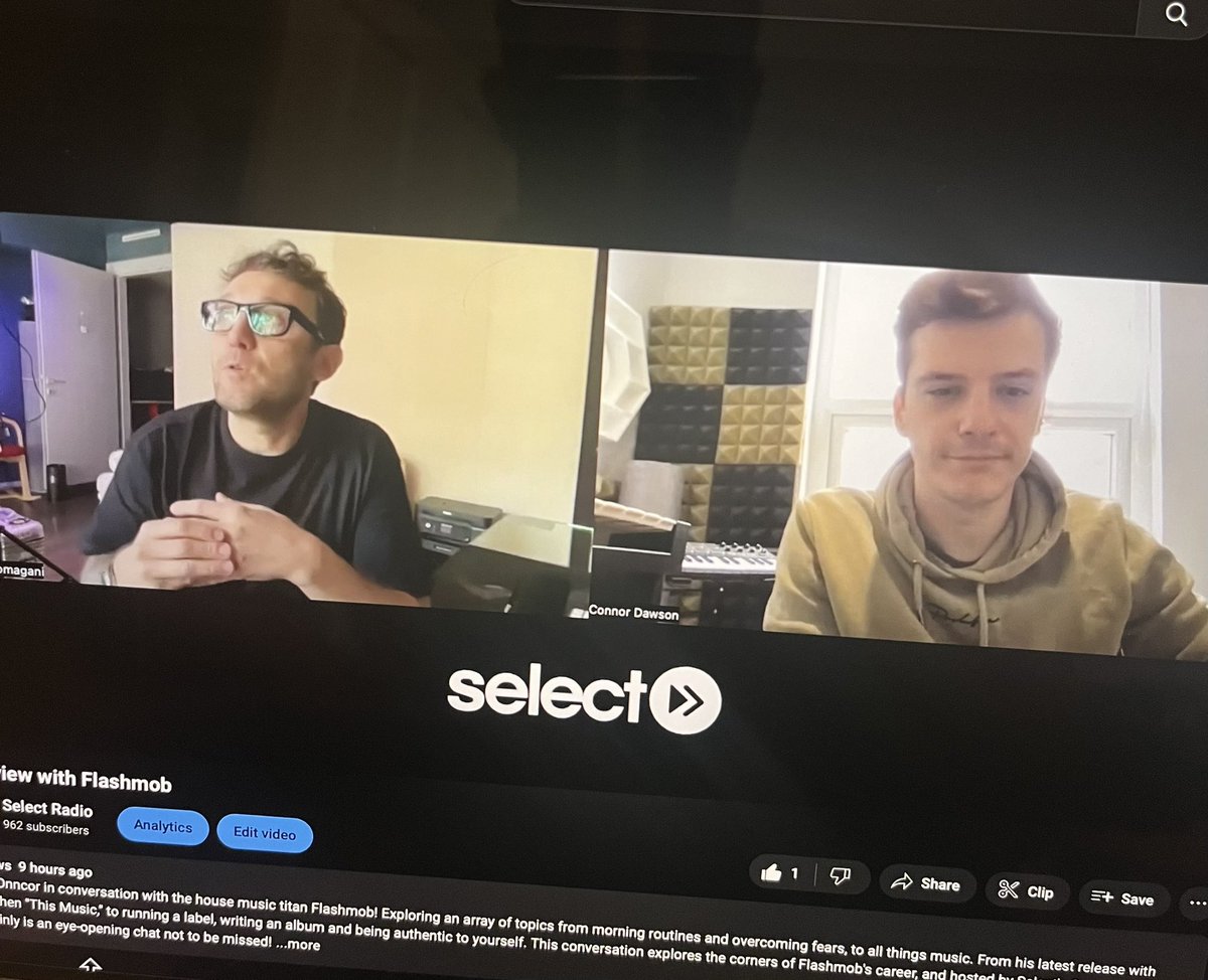 SelectRadioApp's tweet image. Great convo @onncor had with @Flashmob_Dj this week now on YouTube. Talking some sense…

m.youtube.com/watch?v=w2jp3p…