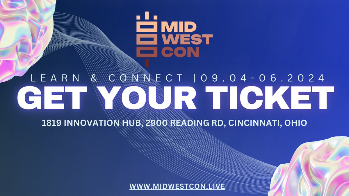 THIS IS IT! MidwestCon 2024 tickets are officially available starting today! Get your ticket at form.typeform.com/to/LQxuq0mC