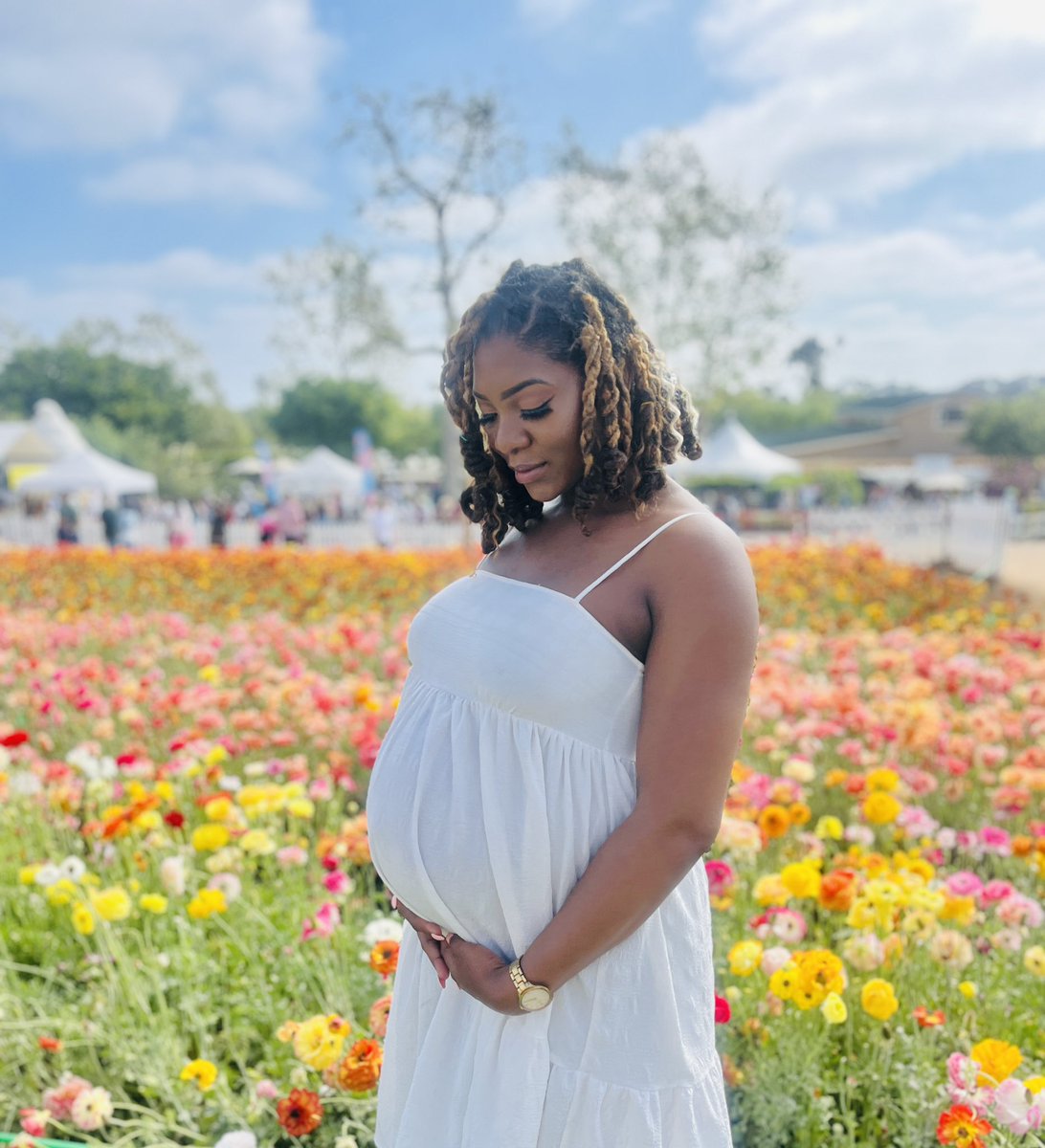 I’m getting everything I want during this pregnancy journey🙌🤰🏽and it has been a blessing to receive these manifestations unfold - it’s just one thing left on my list and I think God got that one 🙏 #faithoverfear