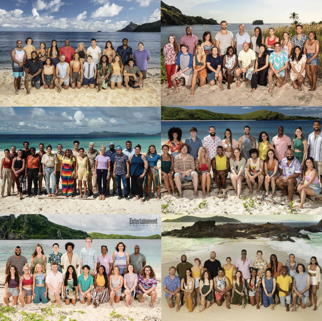 if you had to pick ONE castaway from EACH of the six new era seasons to form a tribe on a returnee season, who are the six castaways that you would pick? #survivor #survivor46 #survivor50