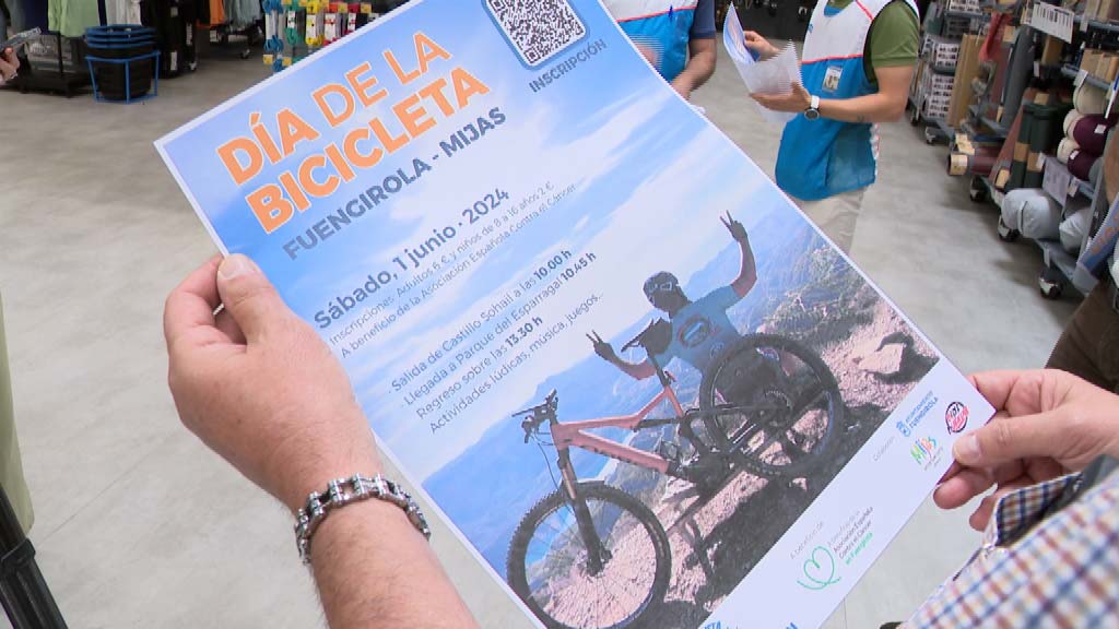 Los aficionados al ciclismo tienen una cita el 1 de junio en una ruta no competitiva desde el Castillo Sohail al Parque del Esparragal. Los Ayuntamientos de Fuengirola y Mijas, El Club Deportivo Pasión Ciclista del Sur y Decathlon Mijas colaboran en