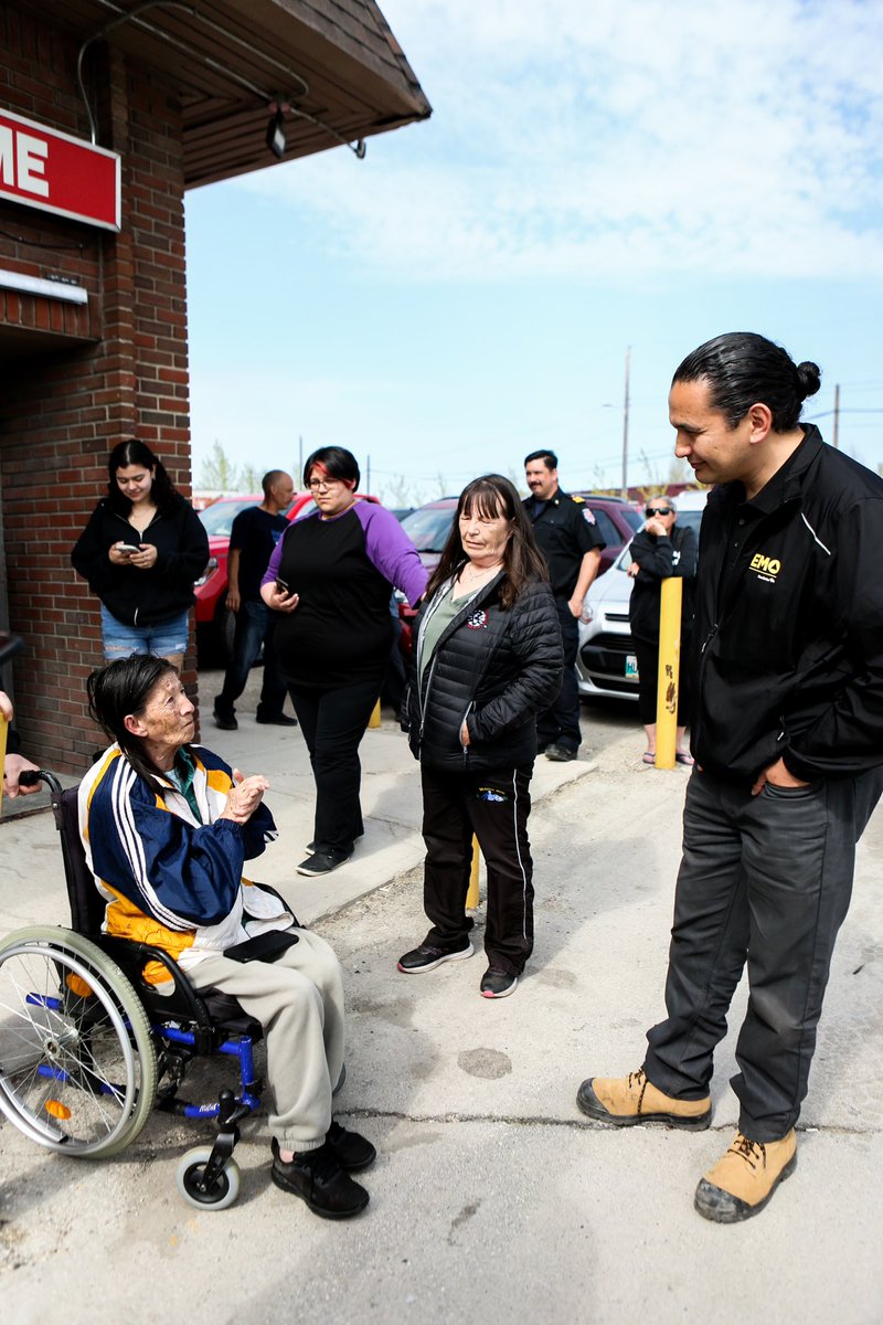 The devastating wildfires in northwestern Manitoba have forced many people to leave behind their home, belongings and community.

Our team travelled to Flin Flon, Bakers Narrows and The Pas to support first responders and community members.

I know it's a very difficult time, and