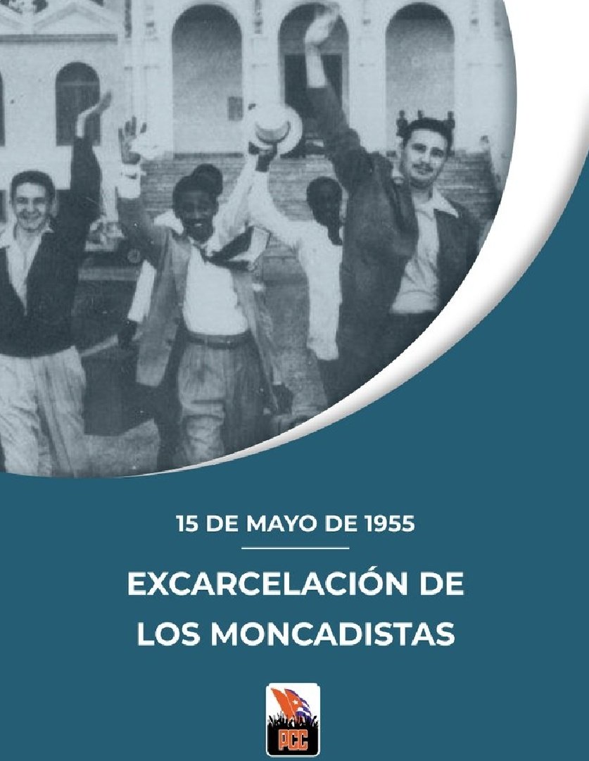 🇨🇺69 años de aquella Prisión Fecunda la que sirvió para reafirmar su ideología y principios revolucionarios. Son liberados Fidel y los moncadistas del Presidio Modelo en la Isla de Pinos. #CubaViveEnSuHistoria