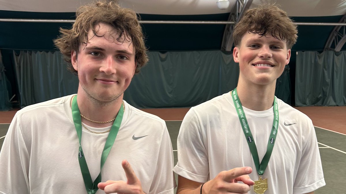 Southern Ohio Sports Authority (@sosaohio) on Twitter photo Congratulations to <a href="/UHSsportsNEWS/">UNIOTO ATHLETICS</a>’ <a href="/LucasHanes/">Lucas Hanes</a> and <a href="/M_Thorn15/">Mason Thornsberry</a>, who have advanced to the OHSAA State Tennis Tournament.
The duo topped Logan Elm today by a 6-2, 6-1 final to punch the program’s first-ever tournament ticket. Congratulations to <a href="/UHSsportsNEWS/">UNIOTO ATHLETICS</a>’ <a href="/LucasHanes/">Lucas Hanes</a> and <a href="/M_Thorn15/">Mason Thornsberry</a>, who have advanced to the OHSAA State Tennis Tournament.
The duo topped Logan Elm today by a 6-2, 6-1 final to punch the program’s first-ever tournament ticket.