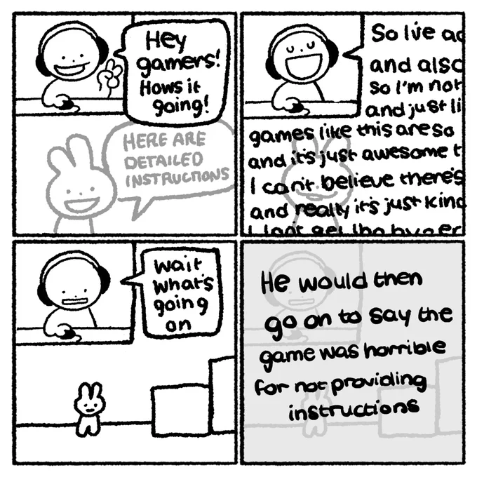 Watching Let's Plays is like watching Sisyphus 