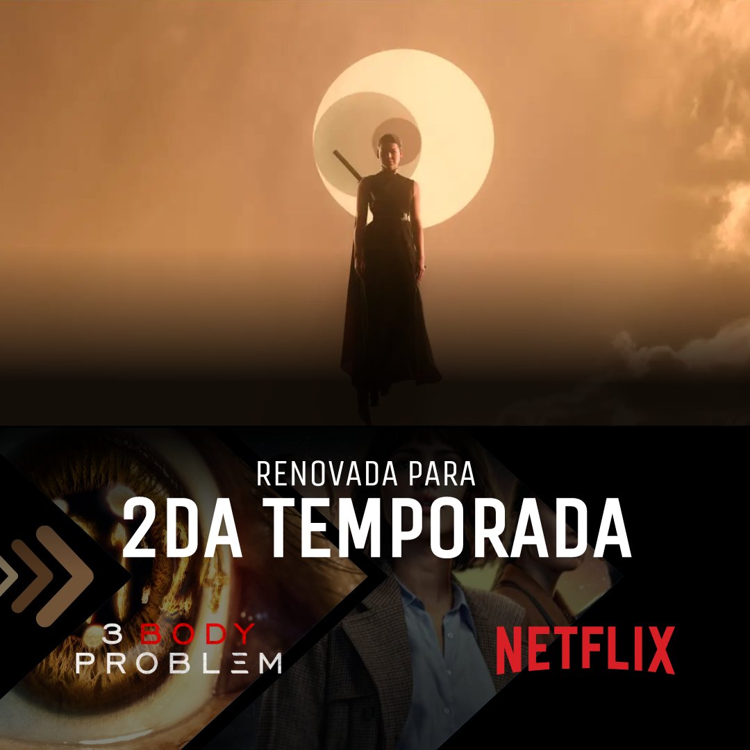 #Netflix 🔴 confirmó que #3BodyProblem #ElProblemaDeLos3Cuerpos 👁‍🗨, la adaptación del libro de #CixinLiu 📕, tendrá 2DA TEMPORADA💿

Protagonizada por #EizaGonzalez 👩🏽, llega pronto a #NetflixLAT 🎊