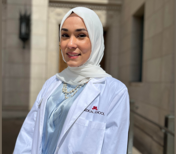 “As a kid, the health injustices really struck a chord in me. I knew I wanted to be a doctor because I wanted to make the world a better place,” said Dr. Amera Hassan.

Read more about one of our new graduates &amp; member of the U of M’s first BA/MD cohort: bit.ly/3UtRomr.