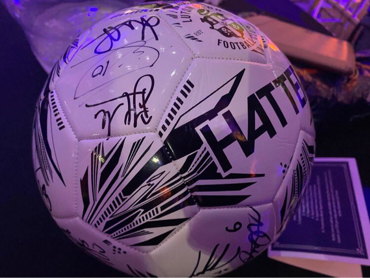 I’m excited to share that’s following the club’s sponsors dinner event last night @BobbersTravel have generously donated a signed @LutonTown match ball to support a final push for donations for my premier pedal challenge supporting @MindBLMK @KeechHospice @NOAH_Luton @ProstateUK