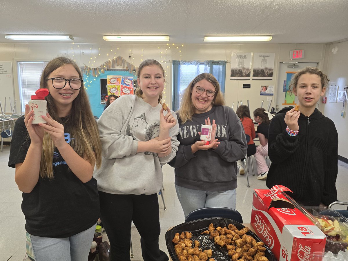 Special thank you to Chick-fil-A on Memorial for sponsoring our yearbook celebration!