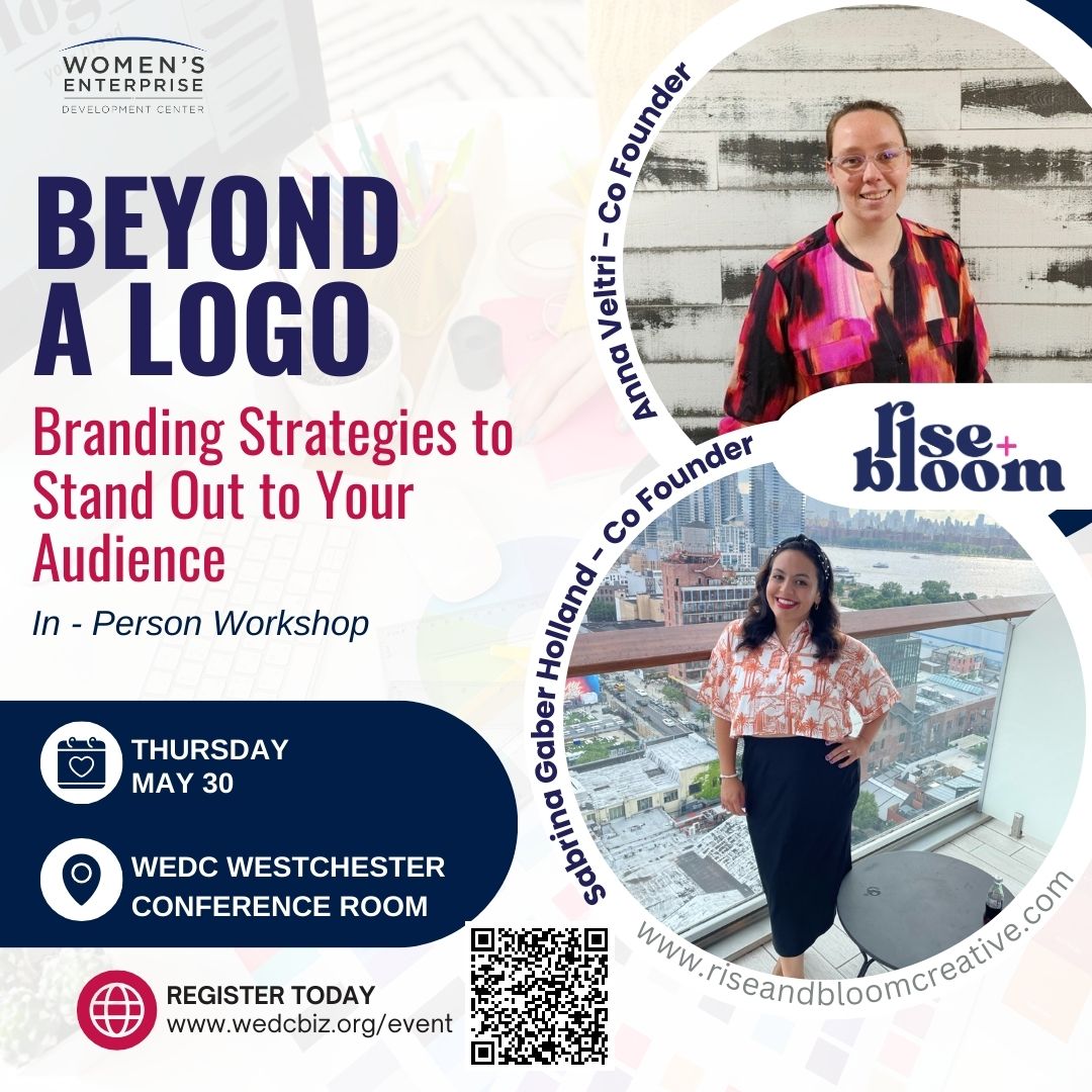 Join us for a two-hour workshop delving into essential strategies to bolster your brand and captivate your audience effectively: 'Beyond a Logo: Branding Strategies to Stand Out to Your Audience'
🔗 Register: wedcbiz.org/event/beyond-a…

#wedc #wedcbiz #Branding #PersonalBrand
