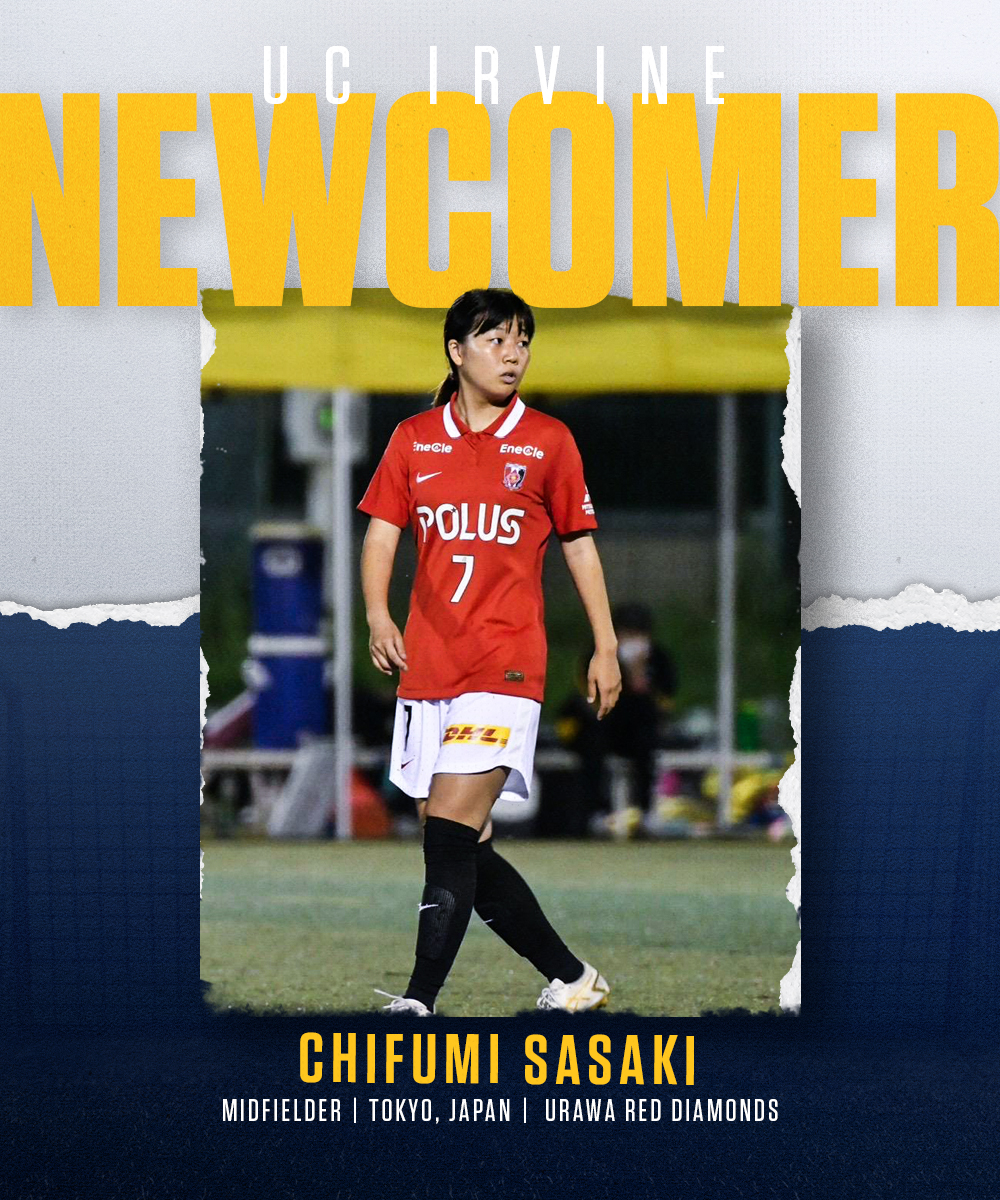 Welcome our newest Anteater, Chifumi! Read more about the international midfielder at the link below ⏬

📰 | bit.ly/3QLGVBW

#TogetherWeZot | #RipEm