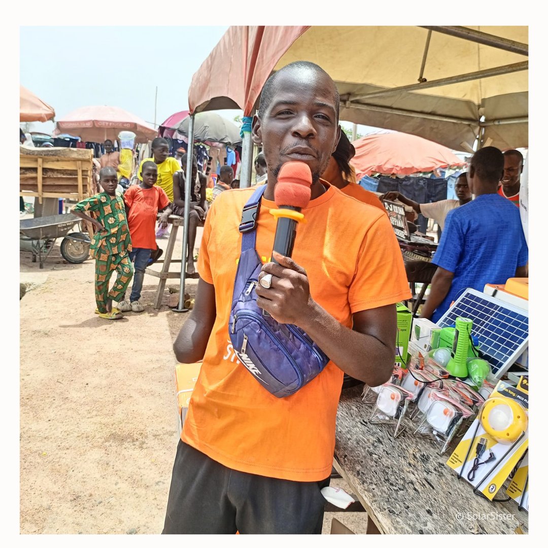 Solar Sister Entrepreneurs love product fairs, which are terrific opportunities to showcase their wares and raise awareness. Solar Sister Nigeria recently held a very successful product fair in Taraba State. A successful day was had by all! #genderequity #climatejustice