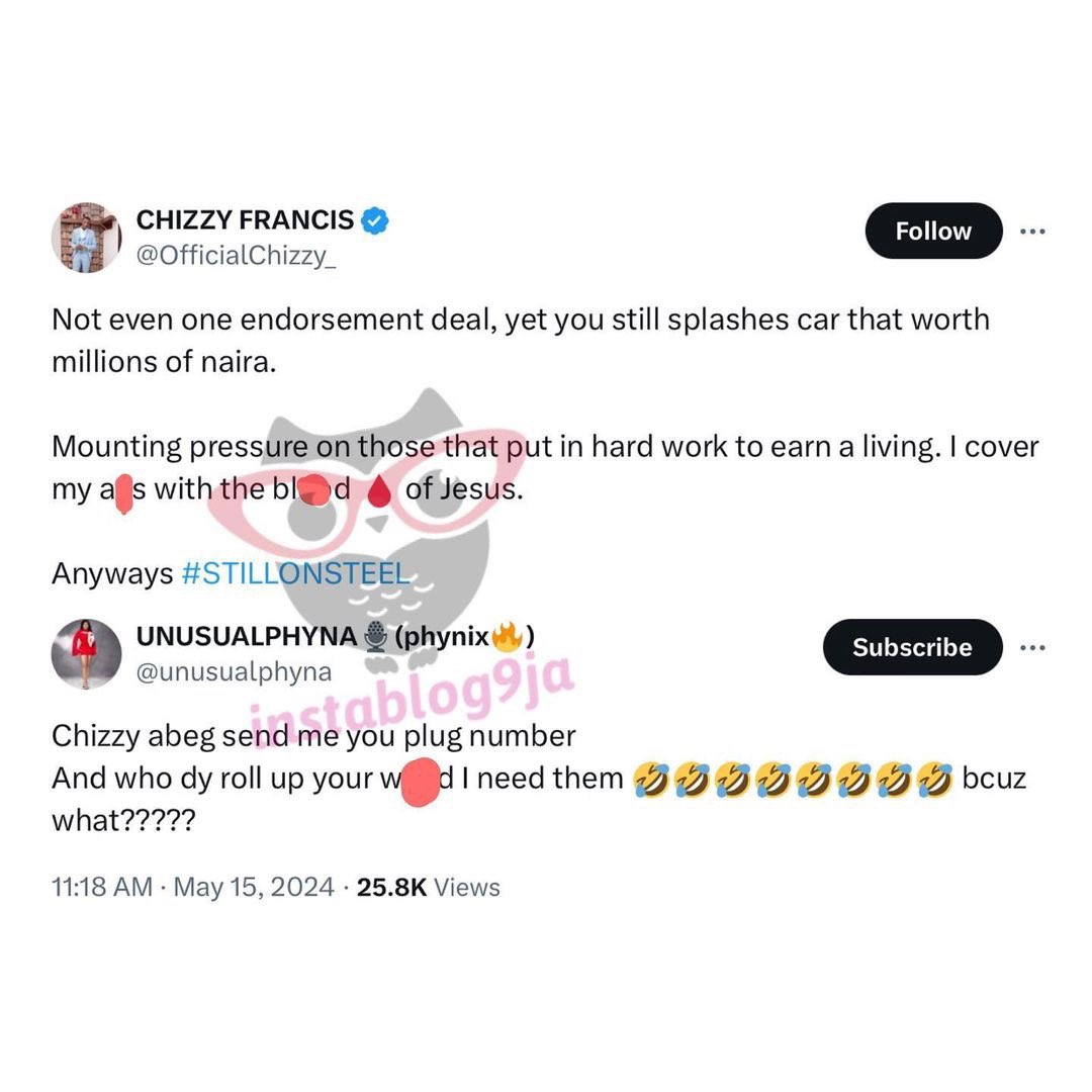 BBN’s Chizzy reveals what his colleagues are doing to afford their expensive lifestyle