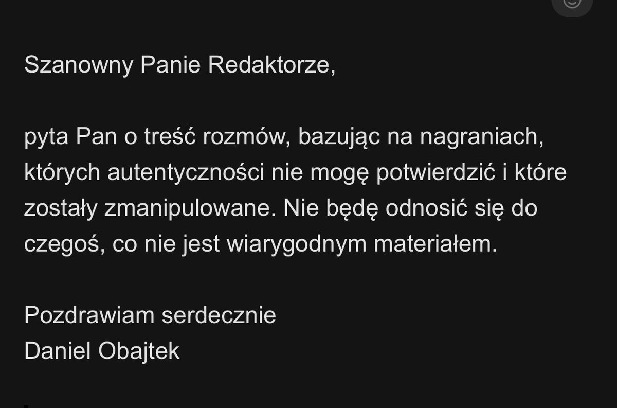 ‼️ NEWS RADIA ZET ‼️ Prokuratura wszczyna śledztwo w sprawie Daniela Obajtka. Sprawdzi, czy były prezes Orlenu i obecny kandydat PiS do europarlamentu złożył przed sądem fałszywe zeznania. Mamy komentarz @DanielObajtek @RadioZET_NEWS ➡️ wiadomosci.radiozet.pl/polska/polityk…