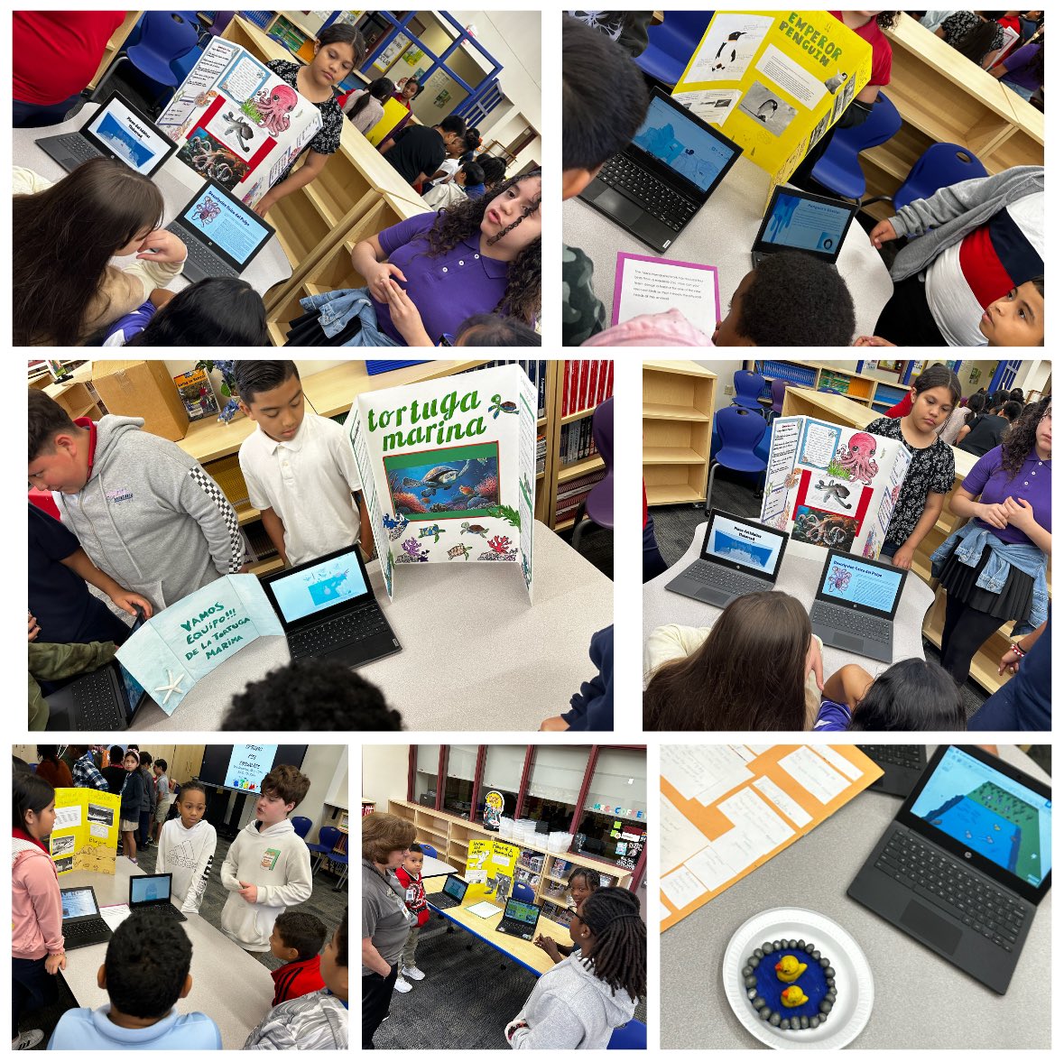 4th grade adventurers ⭐️ROCKED ⭐️ their spring PBL showcase using @tinkercad 🎉 #STEMtastic job!
