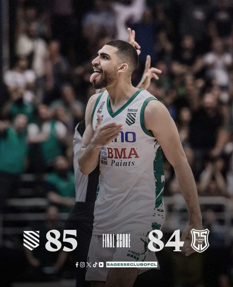 SERIES TIED! 
1 - 1 in Ghazir and everything to play for on Friday 🙌
Team on 3💚
#ديربي_بيروت