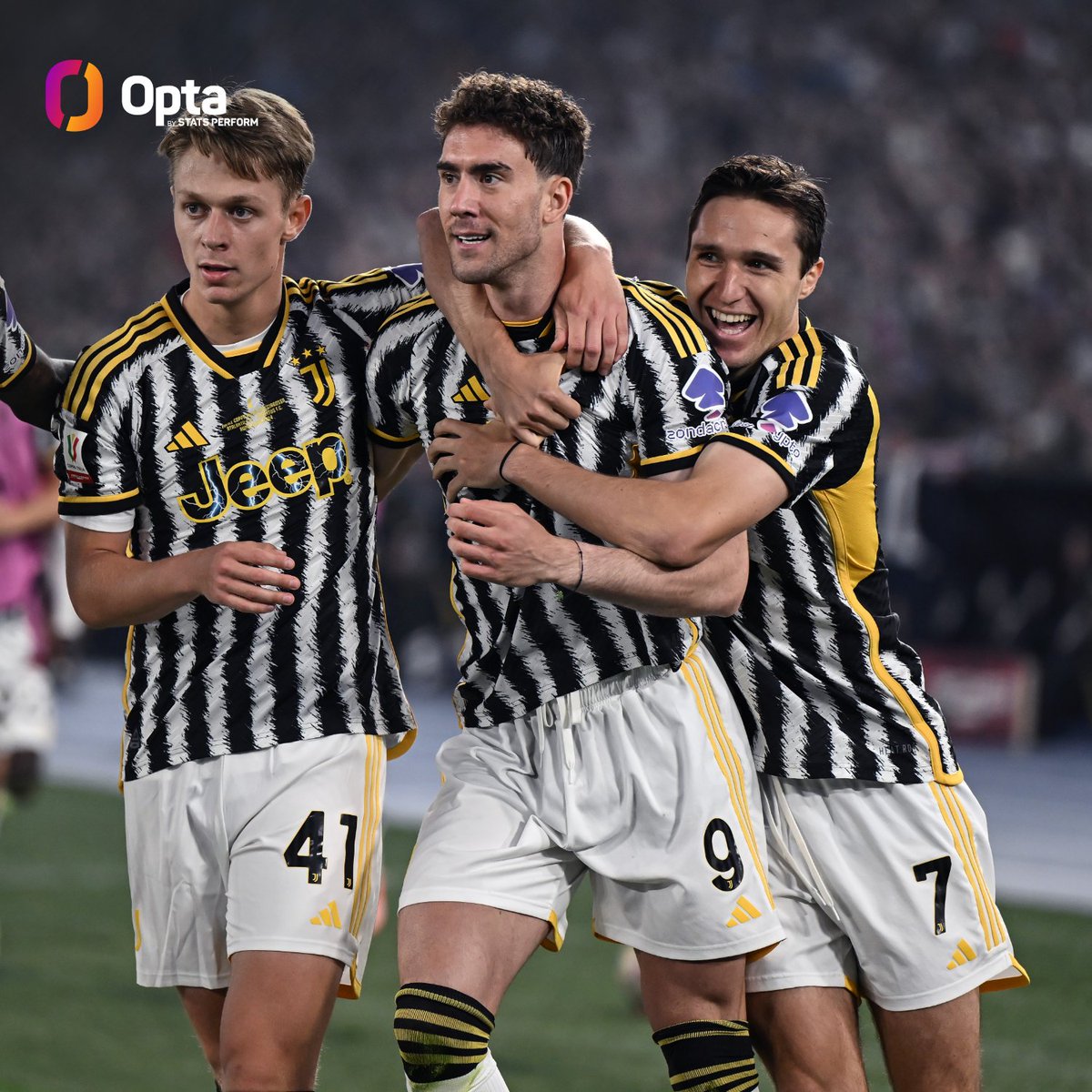 15 - La Juventus – squadra che ha sollevato più volte il trofeo, con 15 successi – ha vinto sei delle ultime otto finali di Coppa Italia disputate, tra cui le ultime due contro l’Atalanta (2021 e 2024). Supremazia. #AtalantaJuve #CoppaItalia