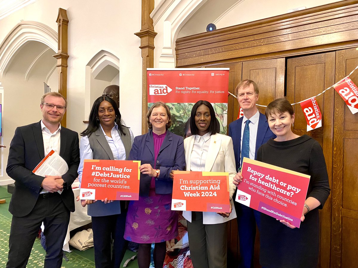 Great to attend the @christian_aid report launch ‘Between Life and Debt’ , as part of Christian Aid Week. The debt crisis in 5 African countries under English Law are preventing the countries investing in health, education & climate resilience. We need urgent action #debtjustice