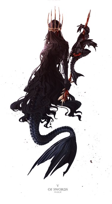 「mermaid monster girl」 illustration images(Latest)