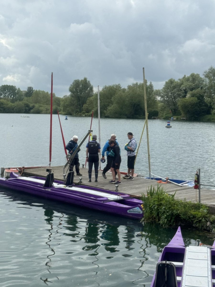 Today was Day 3 of Lonsdale Sports Week and another day of water sports @StanboroughPark What a beautiful day for a sail, bell boat paddle and power boat ride! We love working with the @HitchScoutSail team!