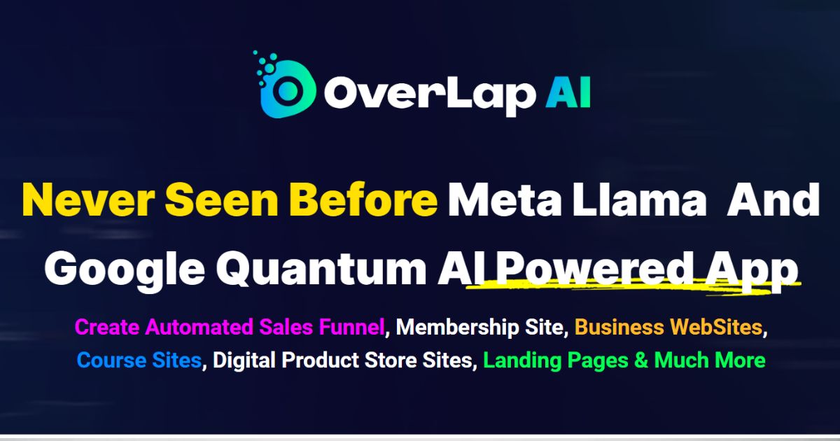 Kausaralvi64's tweet image. OverLap AI Review: Website and Funnel Creator!
Create Automated Sales Funnels, Membership Sites, Business Websites, Course Sites, Digital Product Stores, Landing Pages, and More.

More Info - kausar-review.com/overlap-ai-rev…

#OverLapAI #BestOverLapAI #WebsiteCreator #SalesFunnelBuilder