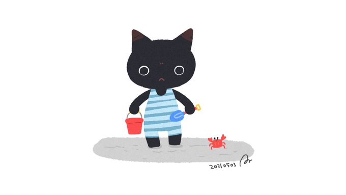 「黒猫 サイン」のTwitter画像/イラスト(新着)