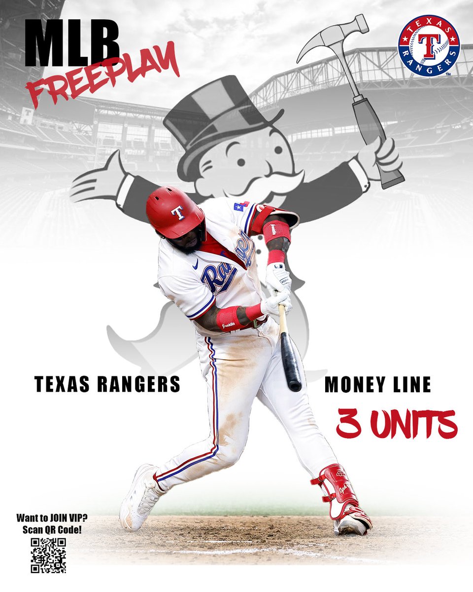 hammeringhankk's tweet photo. FREE 3U #MLB PLAY OF THE DAY⚾️
----------------------------------
GOING FOR 4 STRAIGHT🔥🔨

RT + LIKE AND REPLY FOR TONIGHT'S 5U MAX BET FOR FREE‼️

#GamblingX https://t.co/n27wc39A5I
