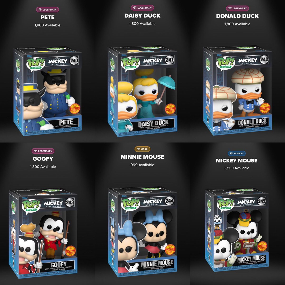 Mickey & Friends NFT orders are preparing to ship out! . #Disney #Funko #FunkoPop #FunkoPopVinyl #Pop #PopVinyl #Collectibles #Collectible #FunkoCollector #FunkoPops #Collector #Toy #Toys #DisTrackers