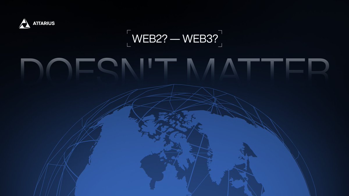 🌐 Web2? Web3? Doesn't matter for Attarius Network!

We are made for the change that we see right now in the crypto sphere and do what we can to have it fast!

Curious? More details under: 🧵