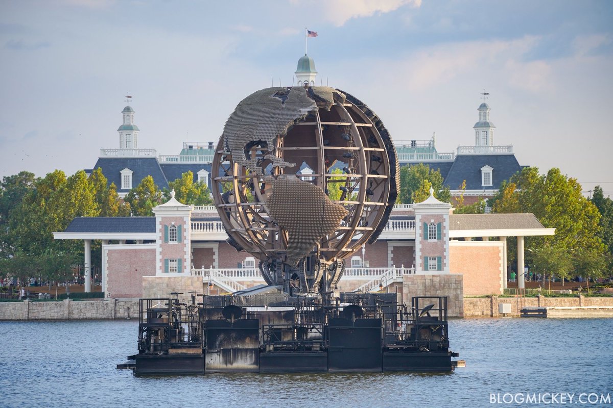 IllumiNations: Reflections of Earth was a nighttime show performed at EPCOT from 1999-2019. The show featured a 28-foot diameter rotating globe that featured over 15,000 LEDs that would be used to project moving images! Do you remember seeing this show at EPCOT?!