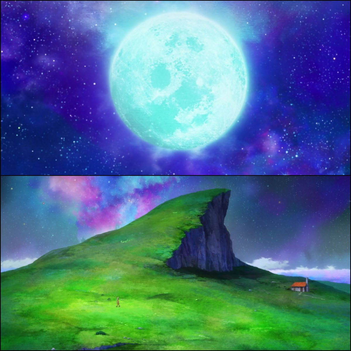 Moonlight on the Finger of God mountains🌙 Anime 📺: Four Knights Of The Apocalypse Episode 1 #NanatsuNoTaizai #SevenDeadlySins #MokushirokunoYonkishi #FourKnightsoftheApocalypse #黙示録の四騎士