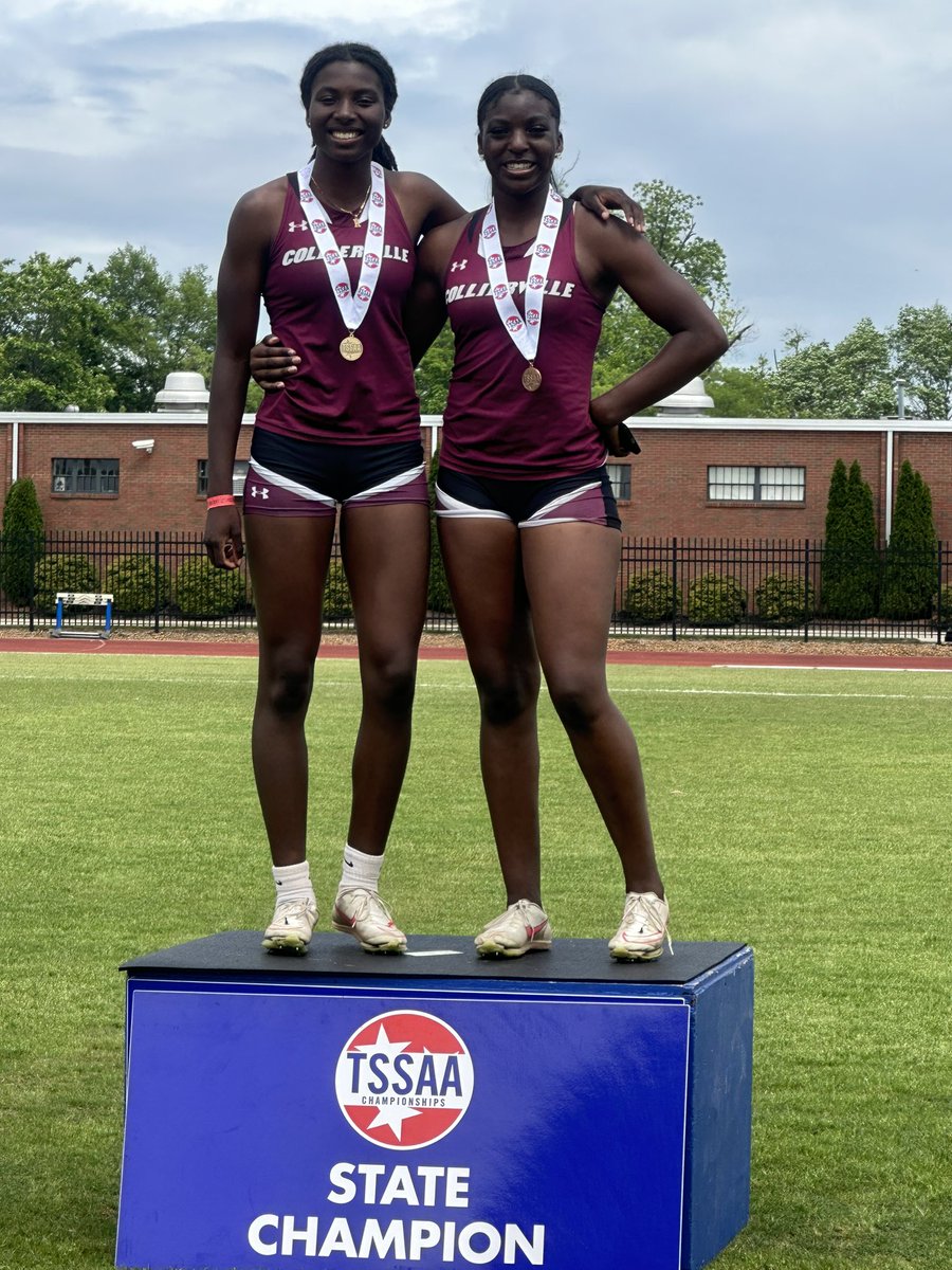 🎉🎉⭐️✨And we have have a new State Champion. Khari Webb scored a new PB 3,570 to win the Pentathlon and set a new school record. Amiya Miller also over 3,000pts holds in 5th to add points for the team. ❤️💪🏾🐉 #QuestForTheCrown @johnvarlas @GoDragonsGo_ @tnmilesplit