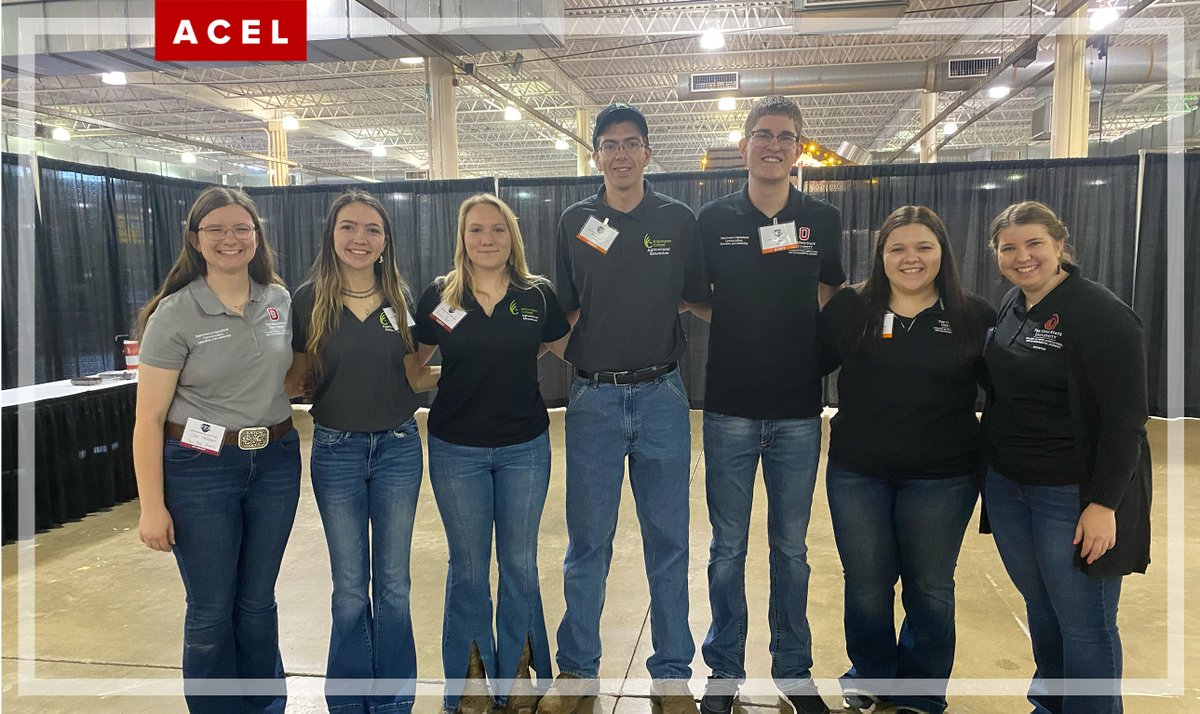 Ohio State agriscience education students partnered with students from Wilmington College to present a workshop at the 2024 Ohio FFA Convention. The workshop, focused on the agricultural education profession.

#CFAES #ACELatOSU #TeachAg