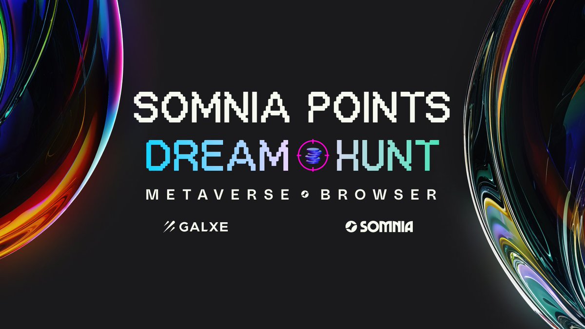 🚀 Have you embarked on our cosmic @Galxe #quests yet? 🪐 It's an out-of-this-world way to connect with the #Somnia community and potentially discover some stellar rewards along the way! 💫 Galxe: app.galxe.com/quest/somnia/G…