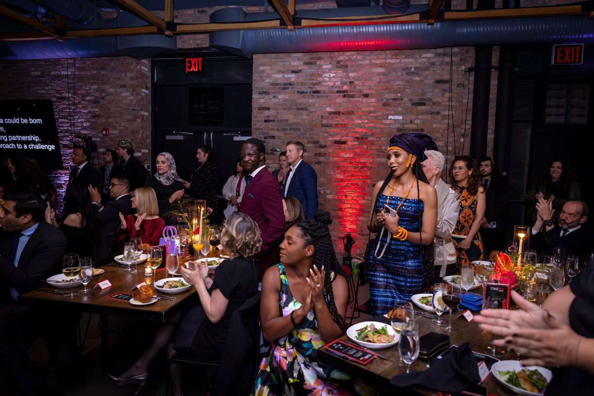 I attended the #TIME100Health dinner in New York on Monday. Thank you @TIME for the honor and it was so great seeing so many friends after a while. As always! We gotta show how beautiful our culture is despite the challenges we are dealing with. #Gambia #Fulani #EndFGM220