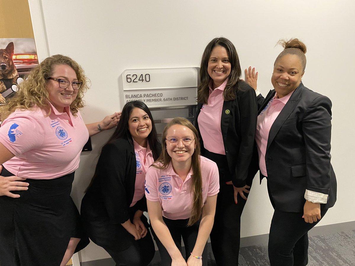 Turning the Capitol pink, one office at a time! #TheMoreTheMerrier #WhoWoreItBetter😉